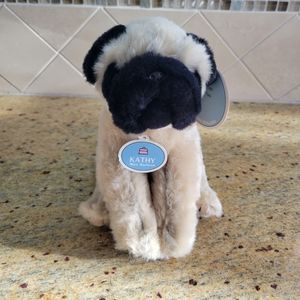 Kathy Van Zeeland Pug Dog Plush